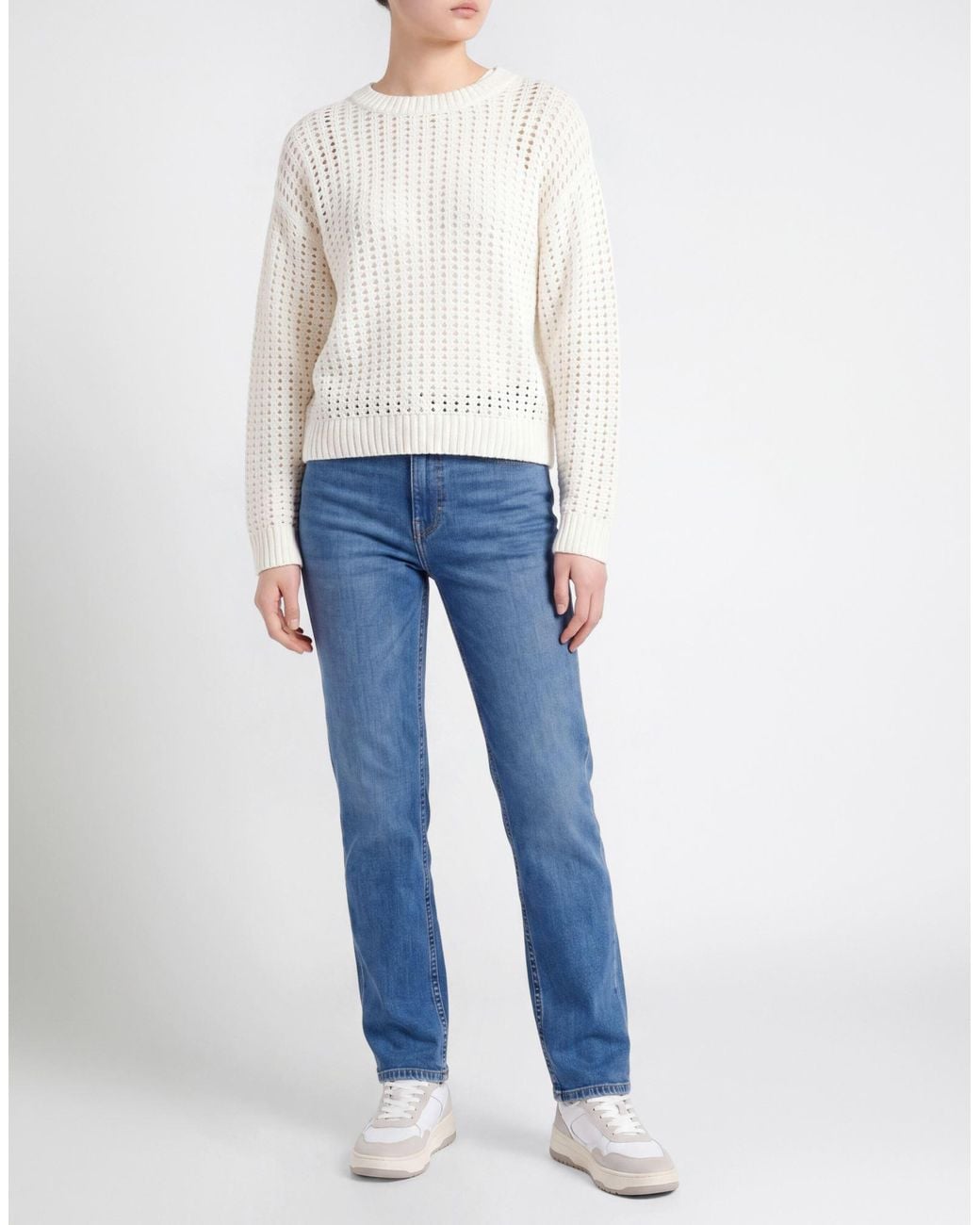 True Religion White Sweater Cotton