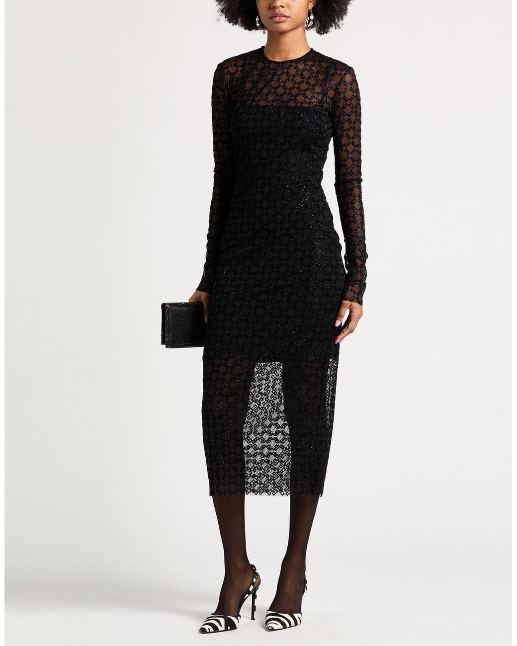 Robe Midi Givenchy en coloris Black