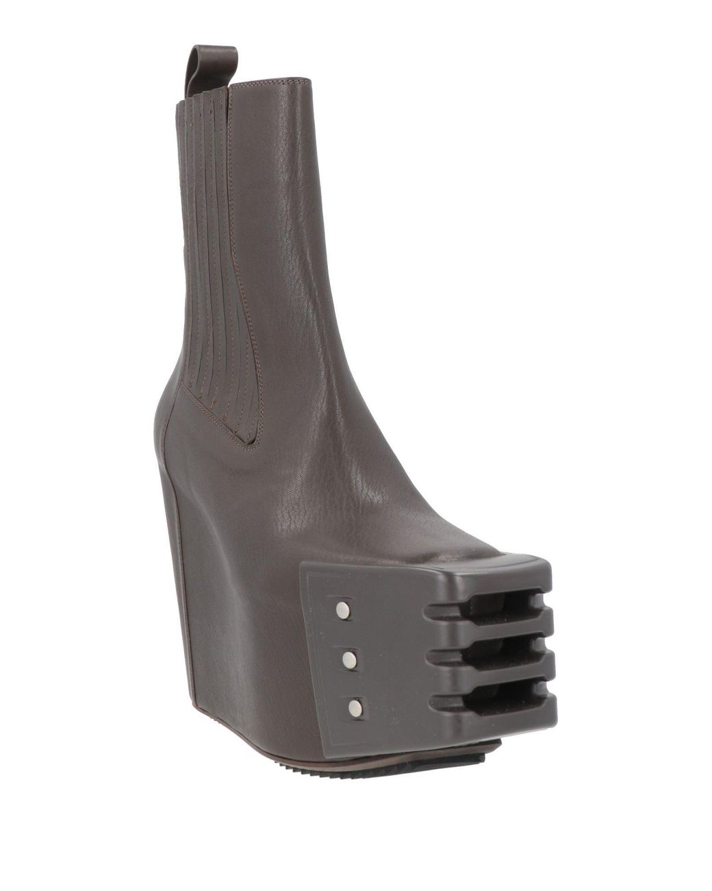 Rick Owens Brown Stiefelette