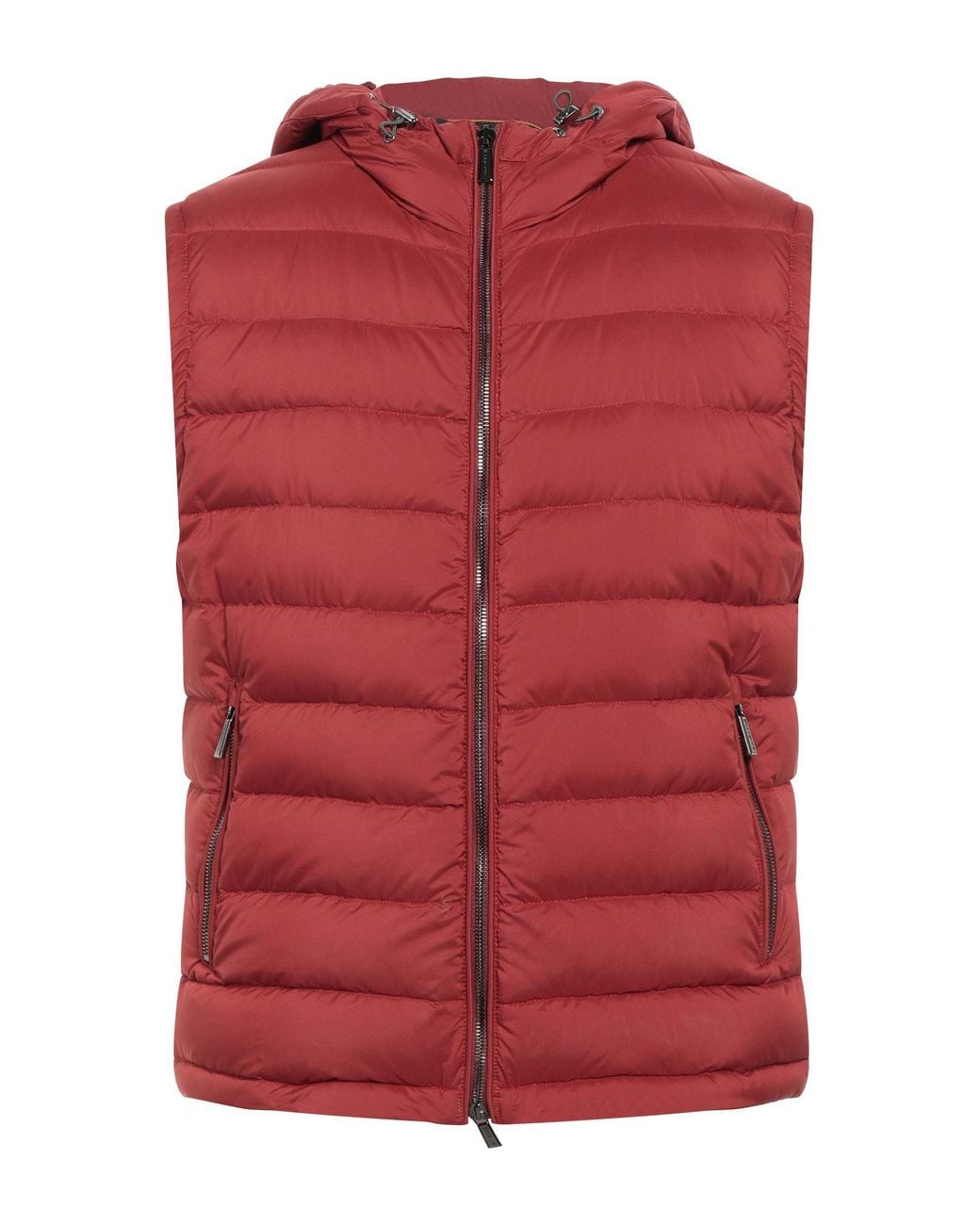 Moorer Red Gilet for men