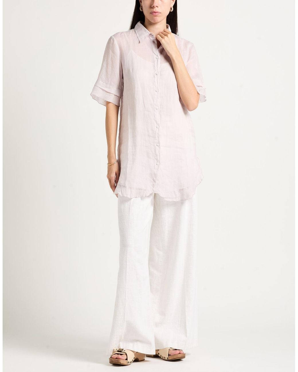 European Culture Pink Shirt