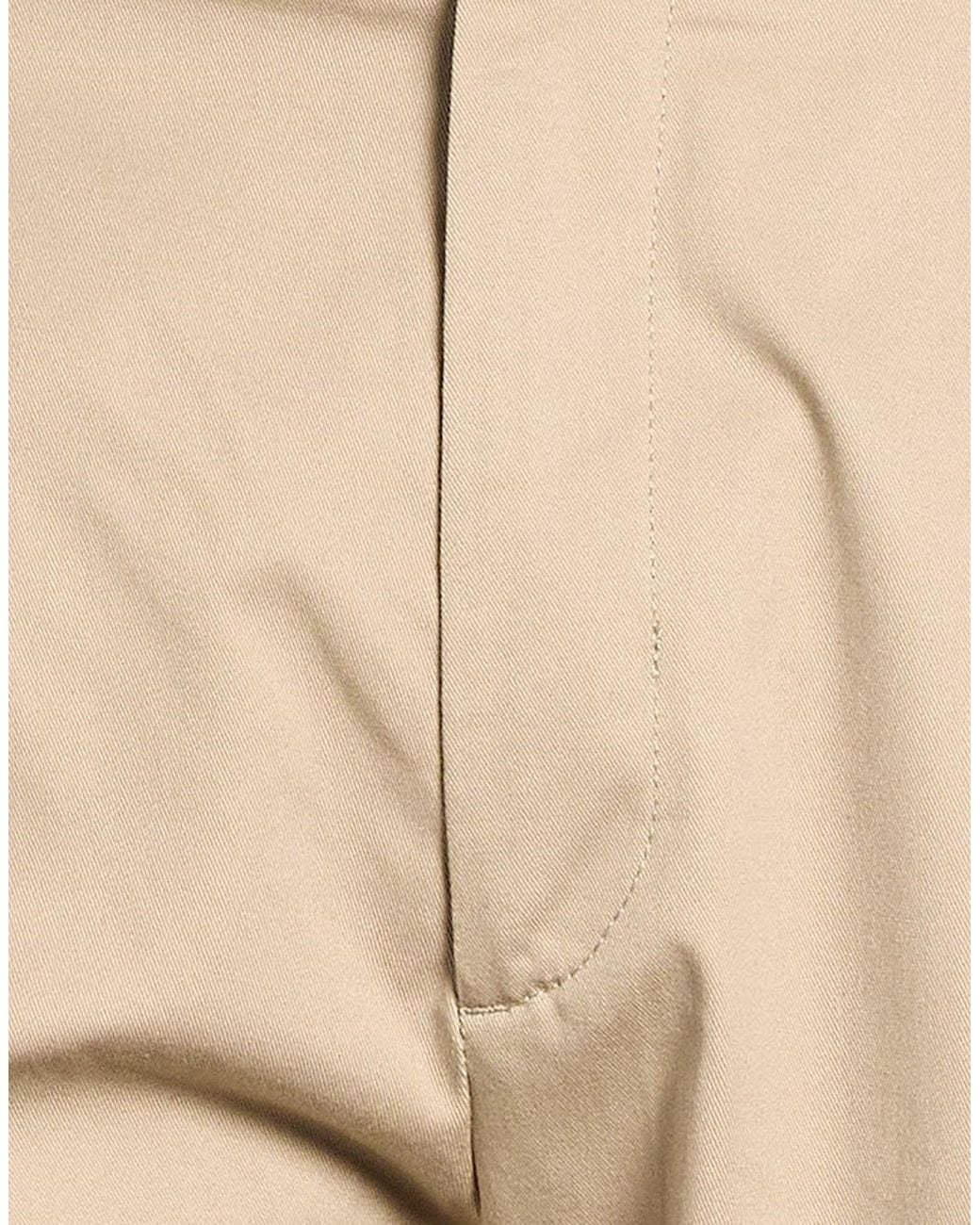 Paolo Pecora Natural Pants Cotton, Elastane for men