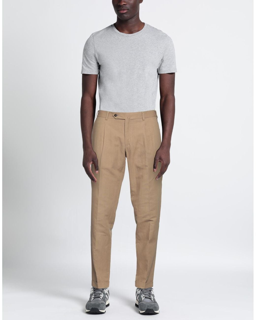 Paoloni Natural Trouser for men