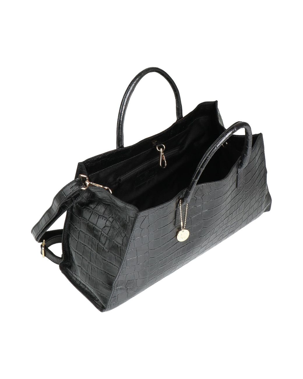 Laura Di Maggio Black Handbag Leather