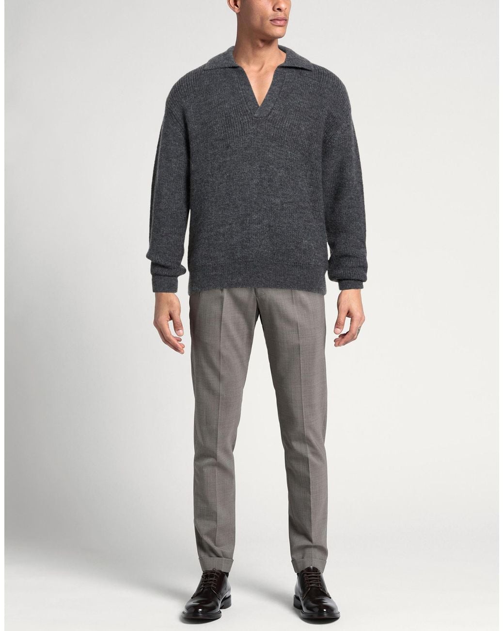 Tintoria Mattei 954 Gray Jumper for men