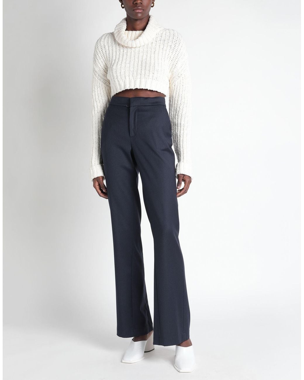 Semicouture Blue Trouser