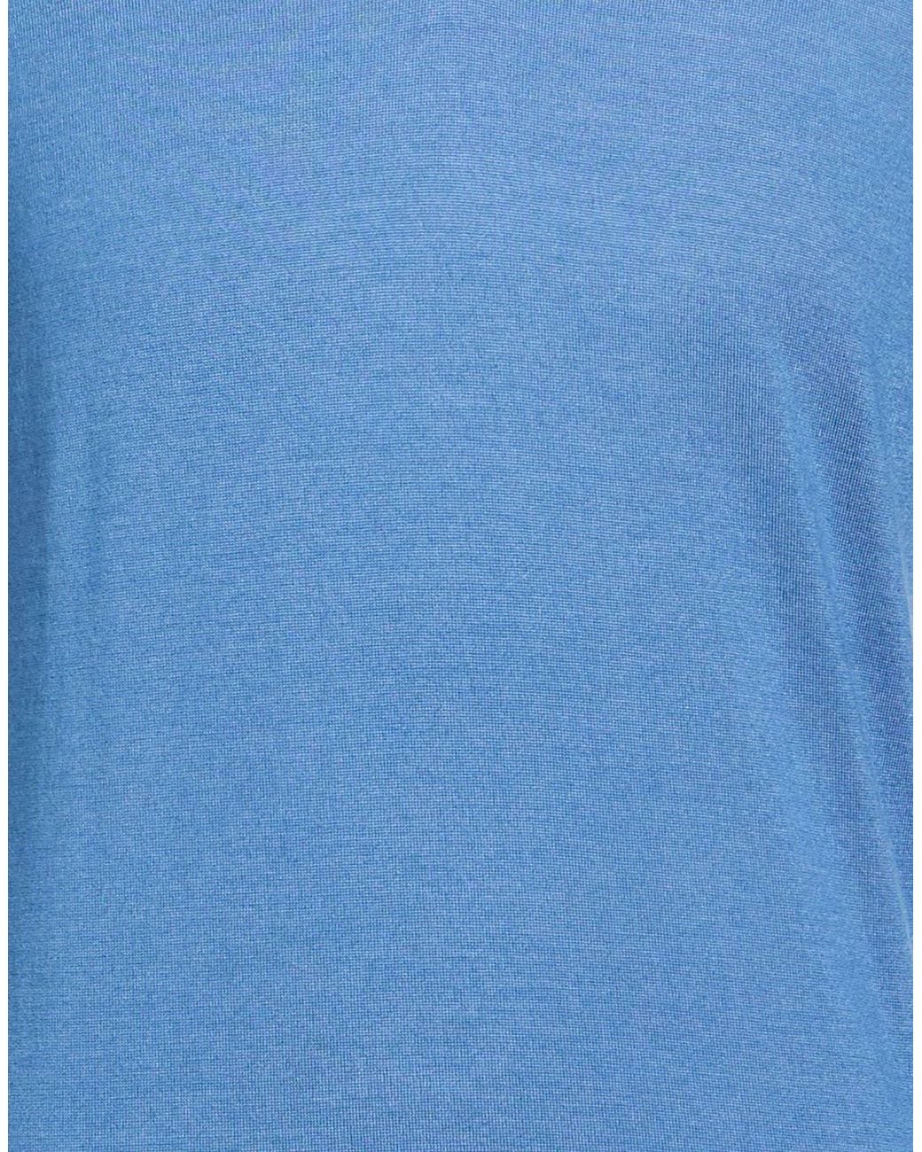 Fedeli Blue Jumper for men