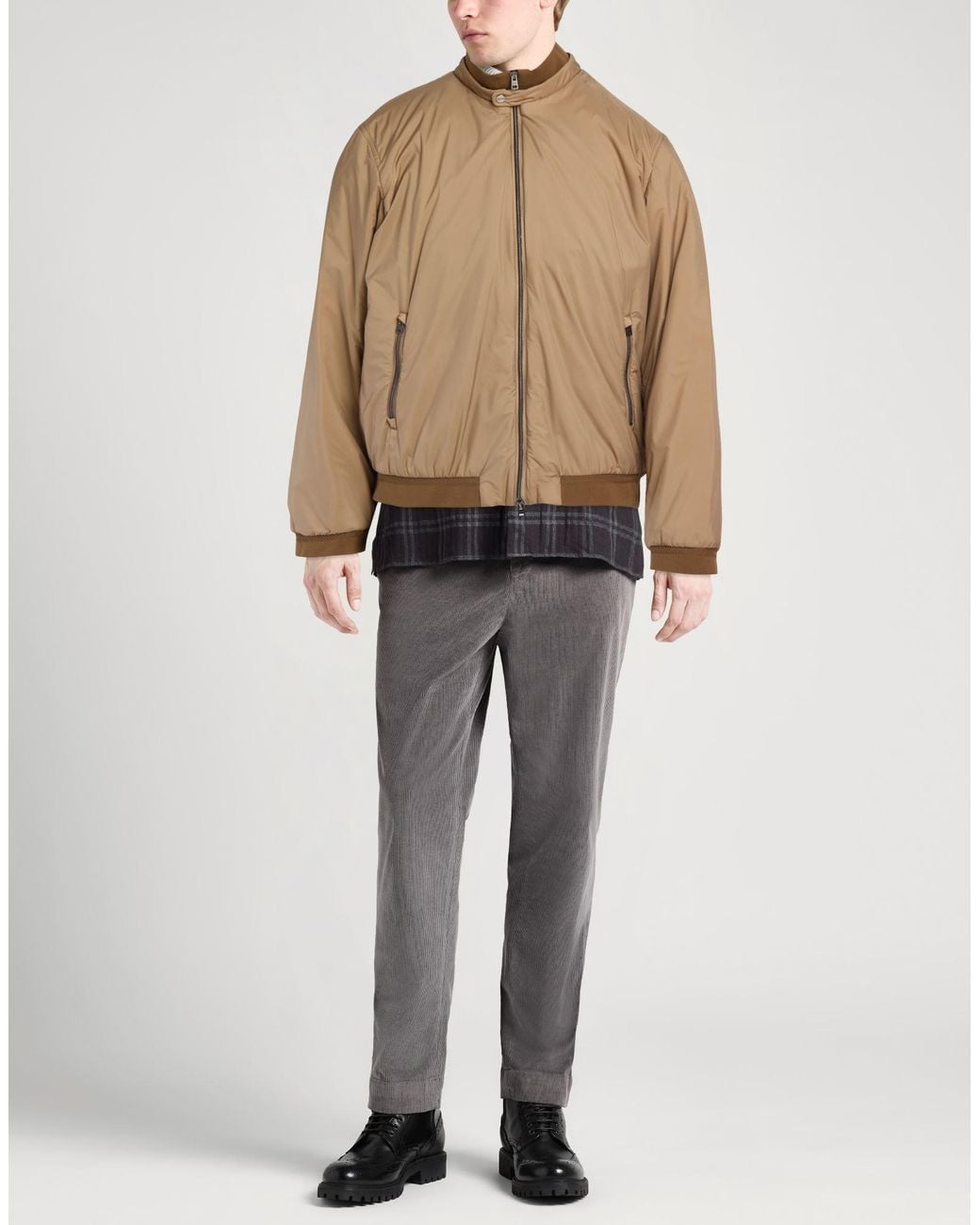Herno Brown Jackets for men