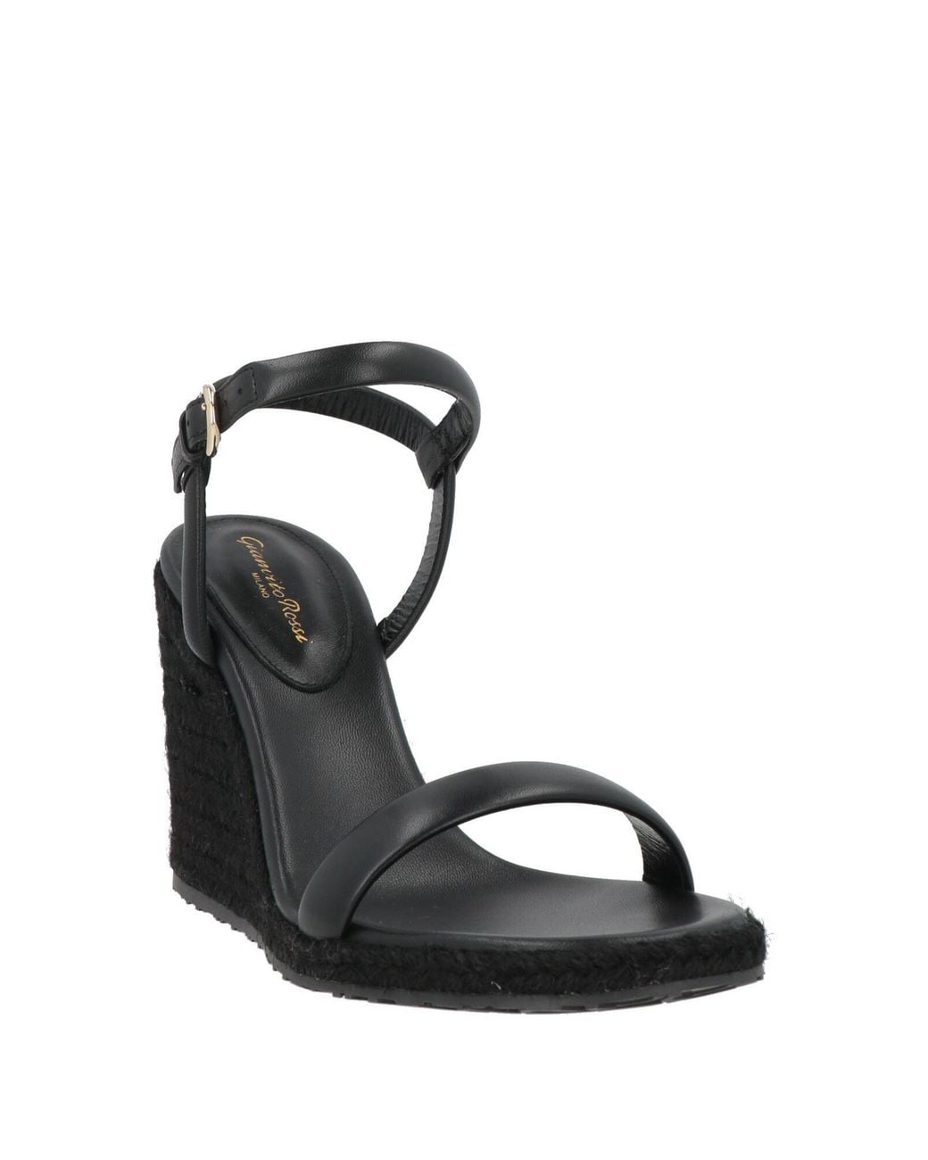 Gianvito Rossi Black Espadrilles Leather