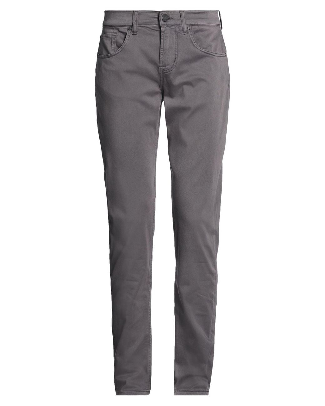 7 For All Mankind Gray Pants Cotton, Modal, Polyester, Elastane for men