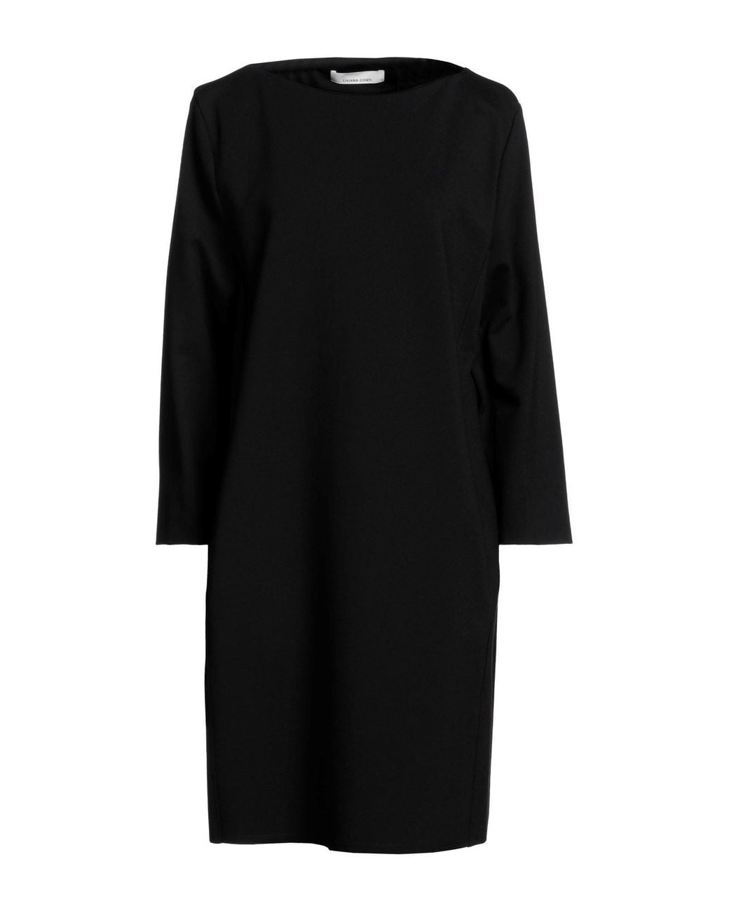 Liviana Conti Black Midi Dress
