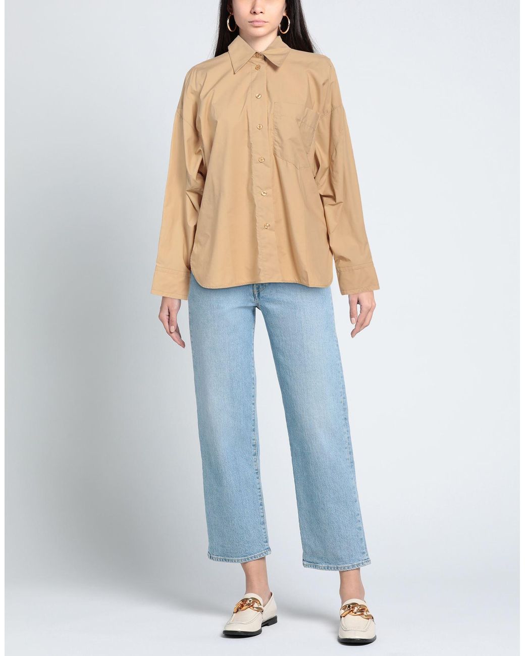 Camisa Low Classic de color Natural