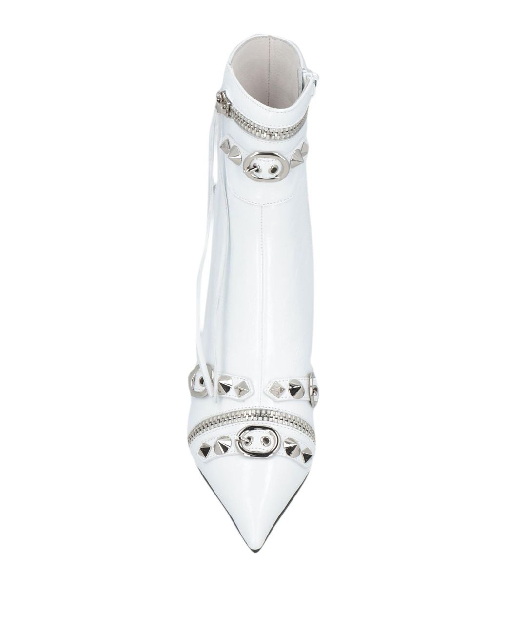 Jeffrey campbell cheap white ankle boots