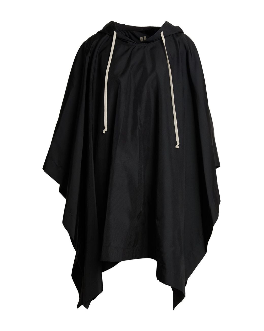 Rick Owens Black Cape Polyamide