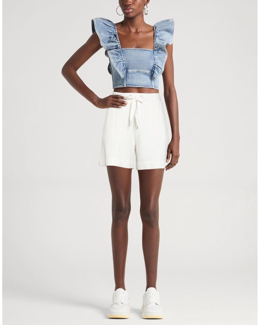 Parajumpers White Shorts & Bermuda Shorts
