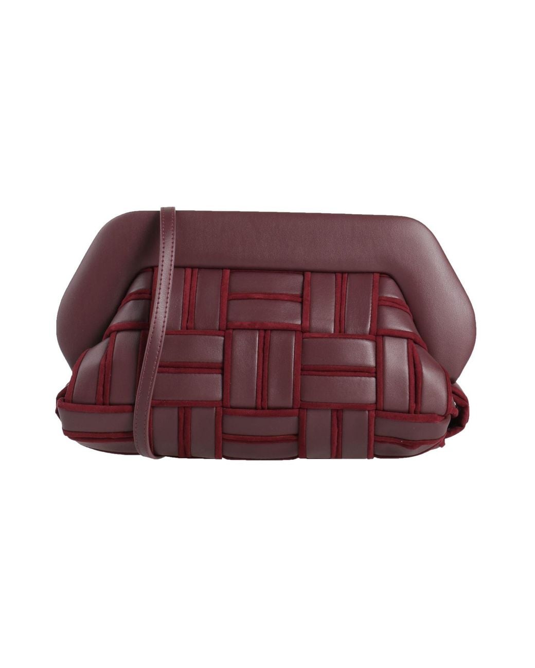 THEMOIRÈ Red Clutch