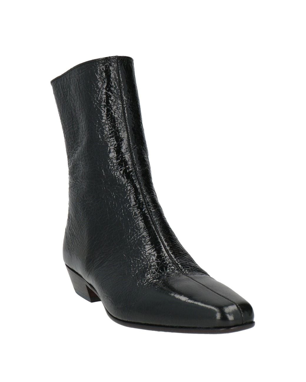 Pantanetti Black Ankle Boots Leather