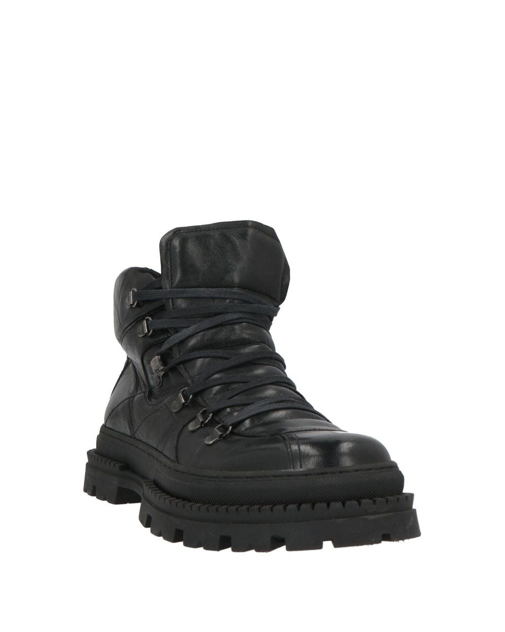 Pawelk's Black Ankle Boots for men