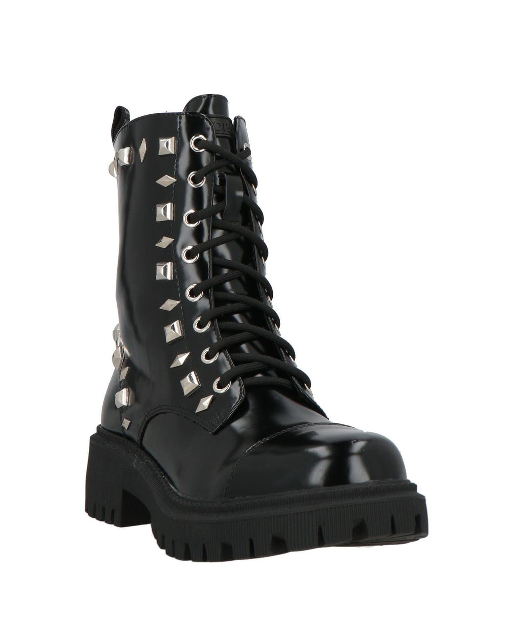 Shopart Black Ankle Boots