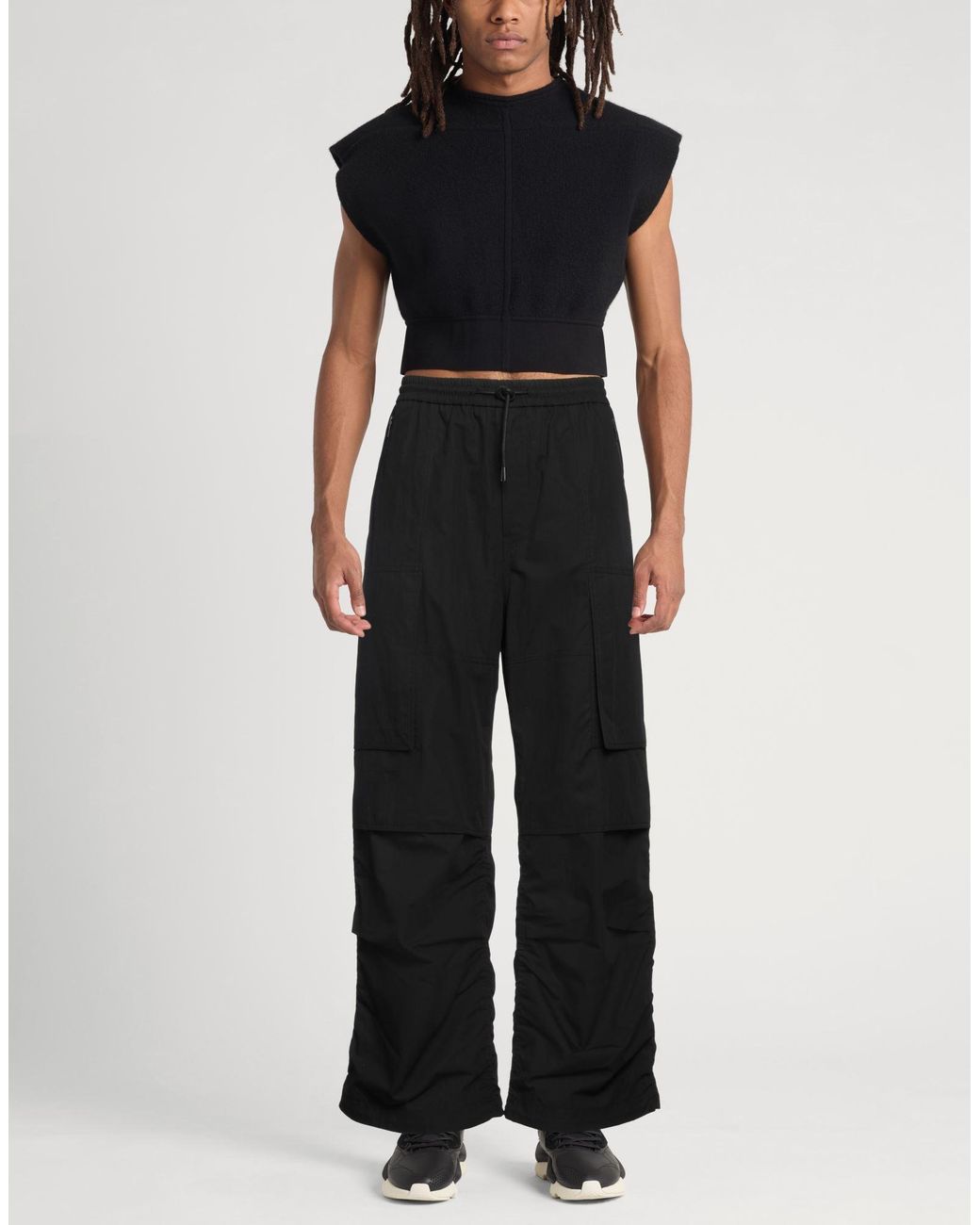 Juun.J Black Trouser for men