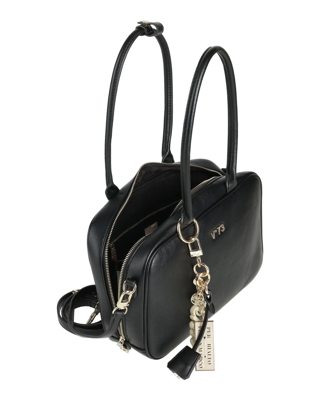 V73 Black Shoulder Bag