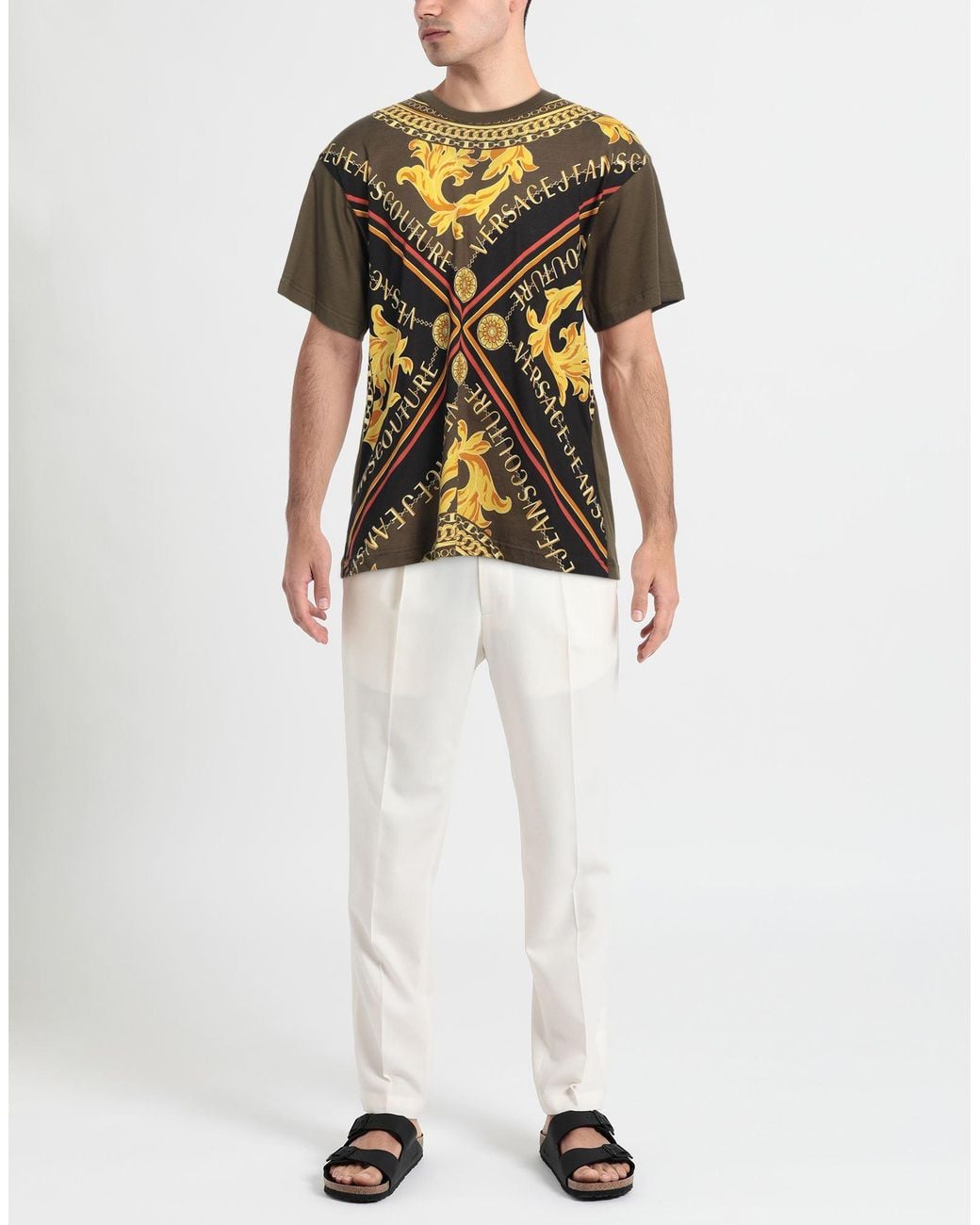 Versace Jeans Couture Black T-shirt for men