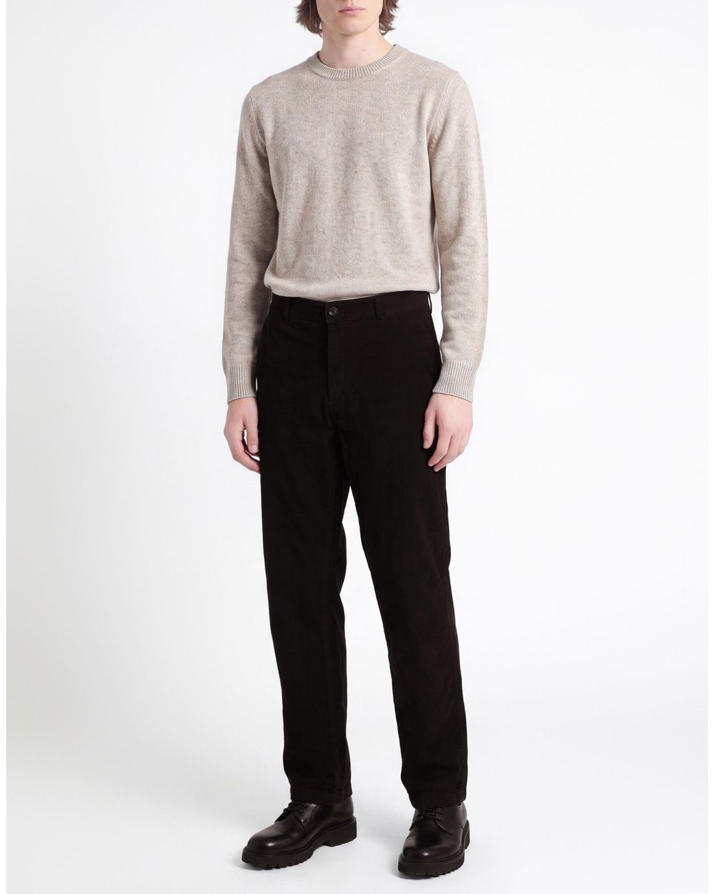 Department 5 Black Trouser for men