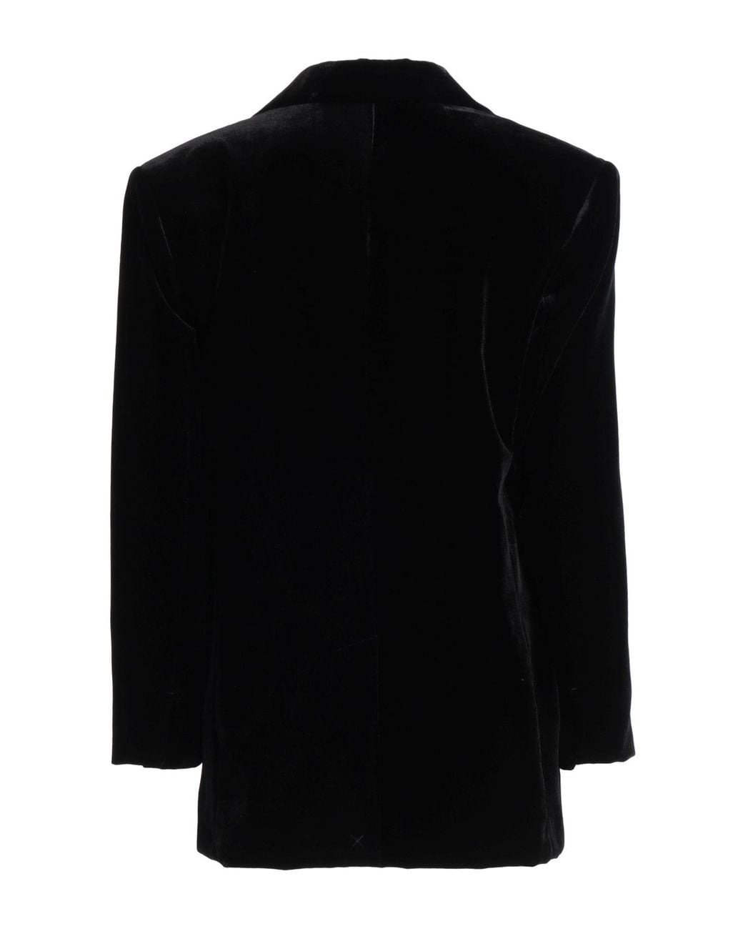 Sandro Black Blazer Viscose, Polyamide
