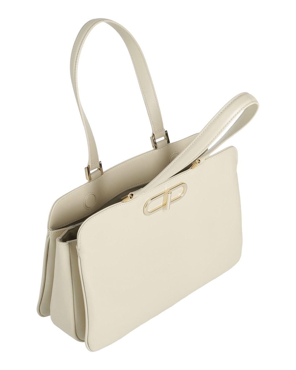 Furla Natural Handbag Leather