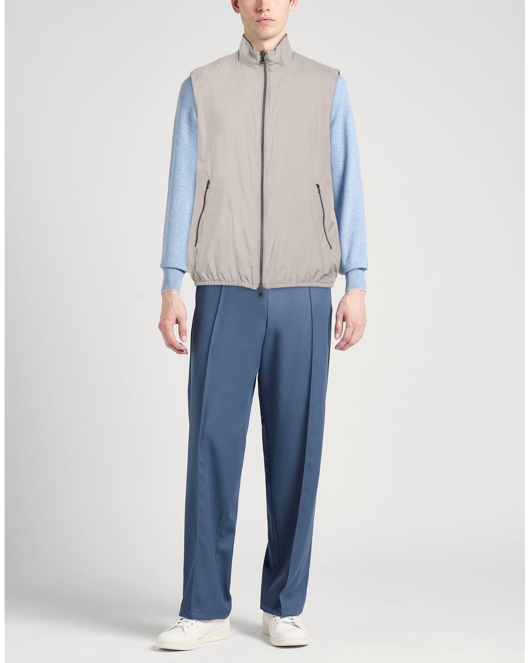 Herno Gray Vests for men