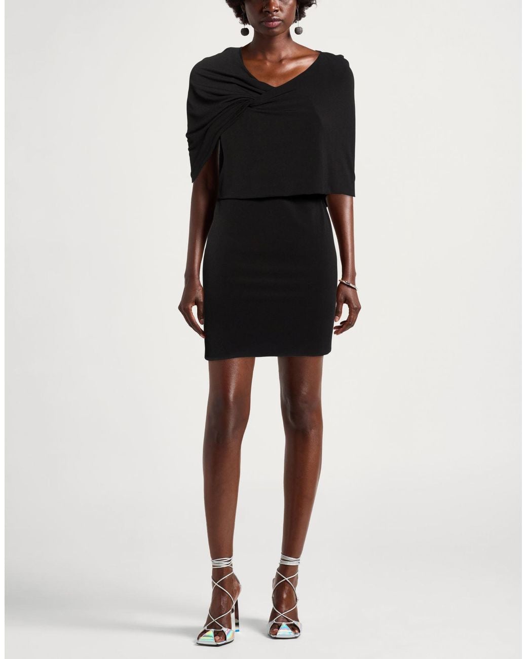 Robe Courte ANDAMANE en coloris Black