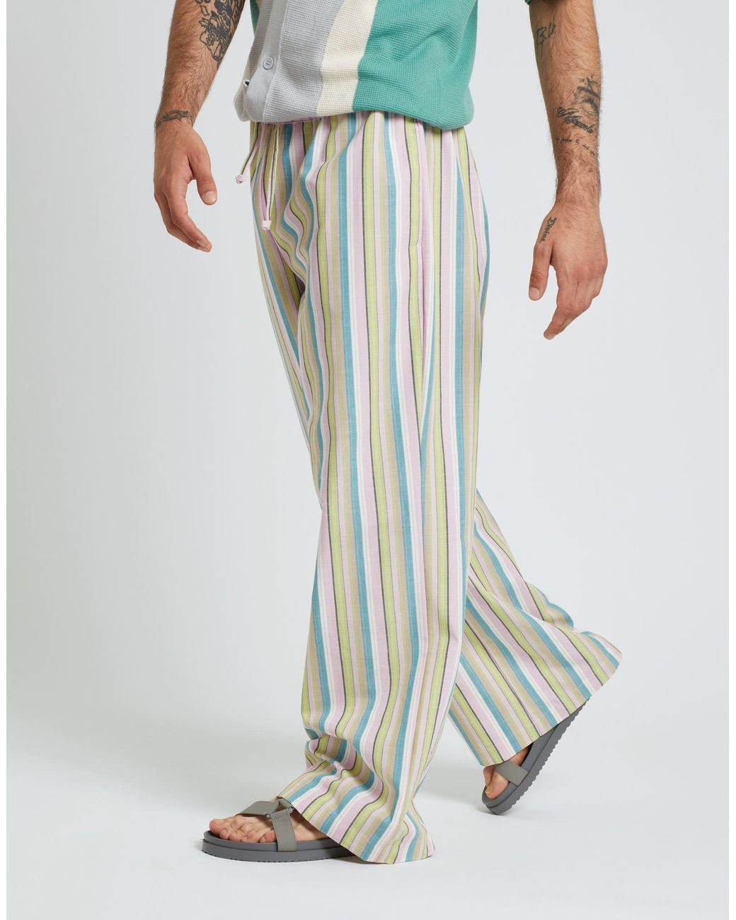 8 by YOOX Gray Sandals for men