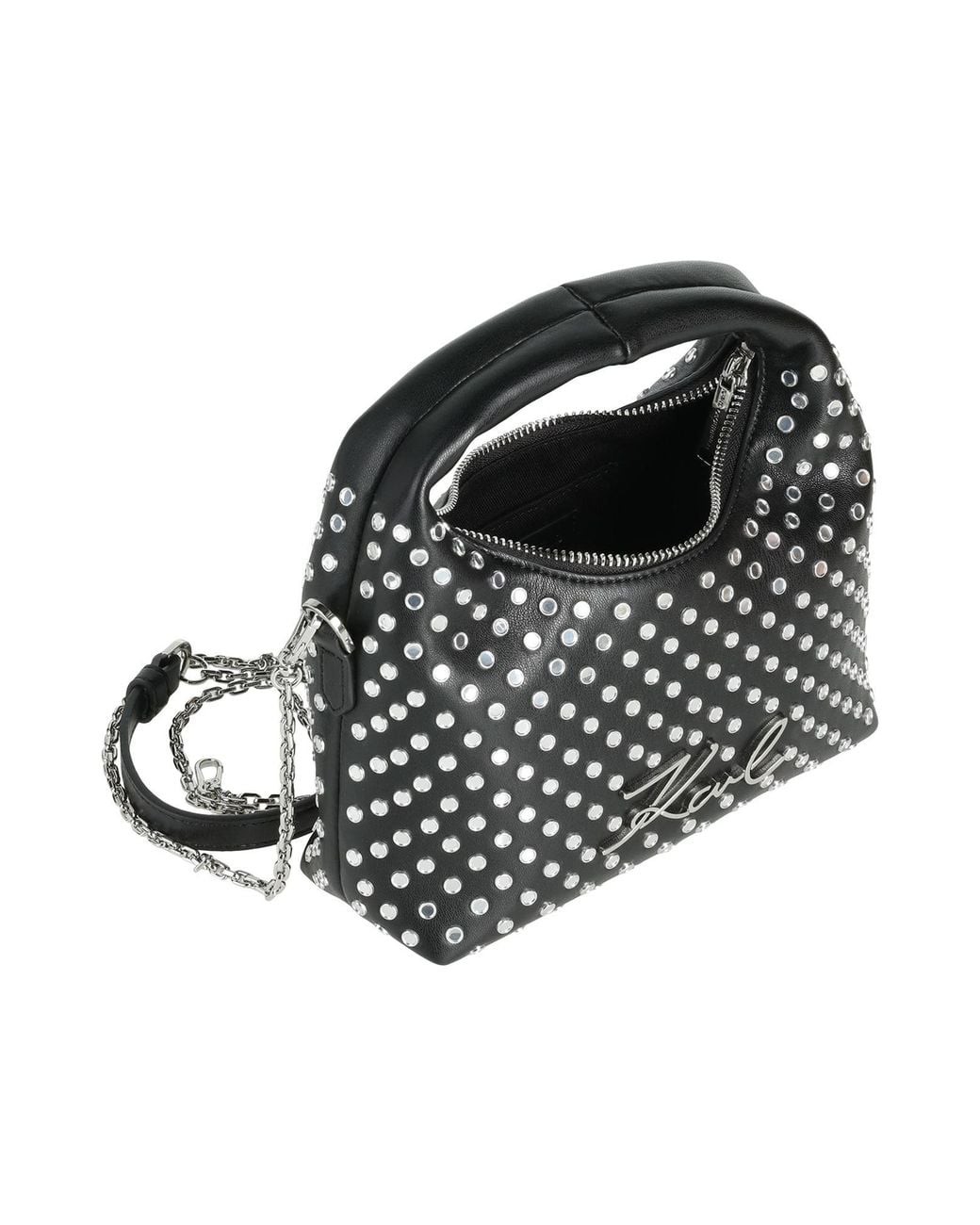 Karl Lagerfeld Black Handbags