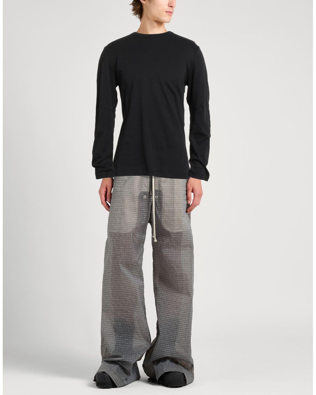 Helmut Lang Black T-Shirt Cotton for men