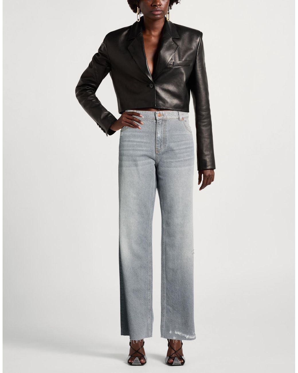 ViCOLO Gray Jeans Cotton