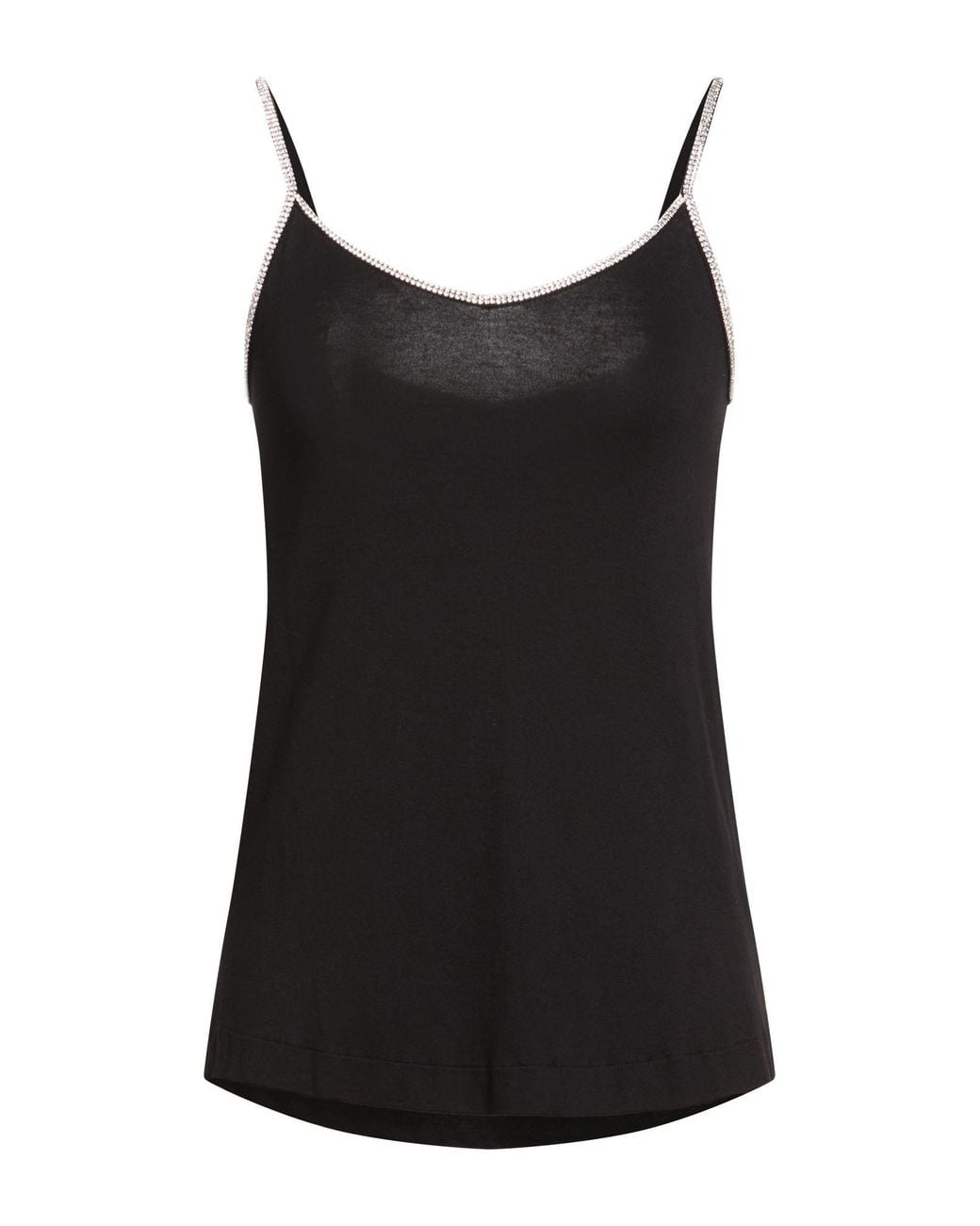 Majestic Filatures Black Top Viscose, Elastane, Swarovski Crystal