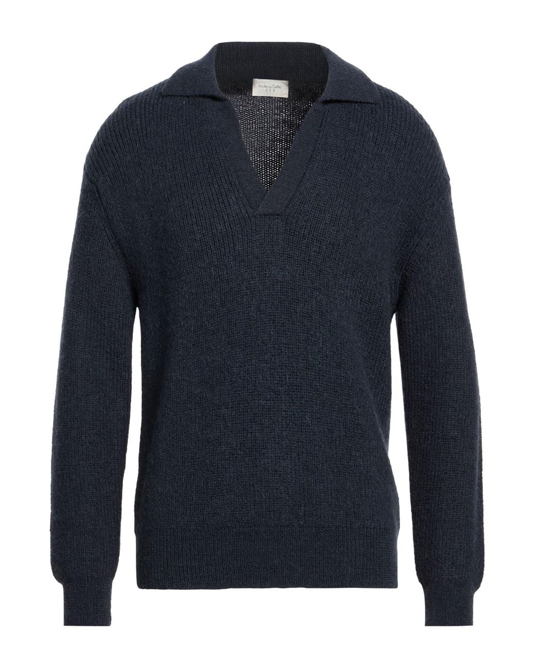 Pullover Tintoria Mattei 954 de hombre de color Blue