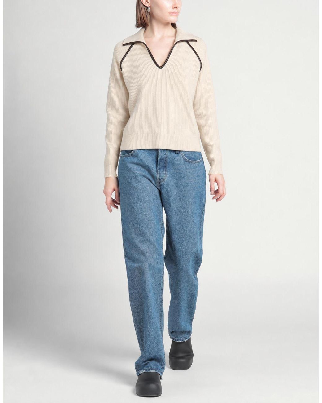 Rag & Bone Natural Rollkragenpullover