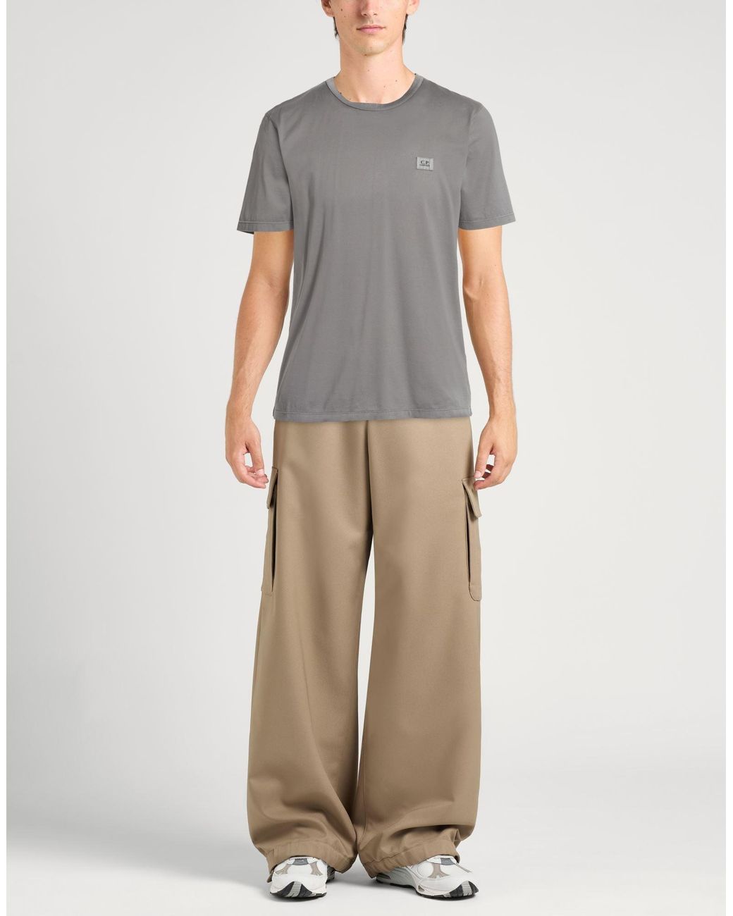 C P Company Gray T-Shirts for men