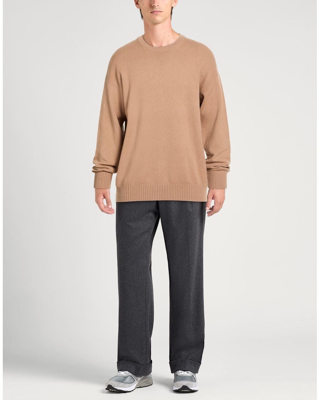 Gran Sasso Natural Sweater Virgin Wool for men