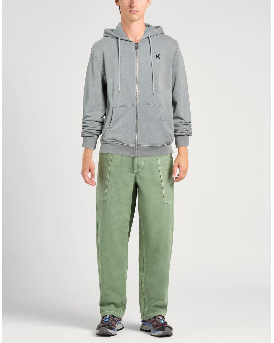 Richmond X Gray Sweatshirt Cotton, Polyester for men