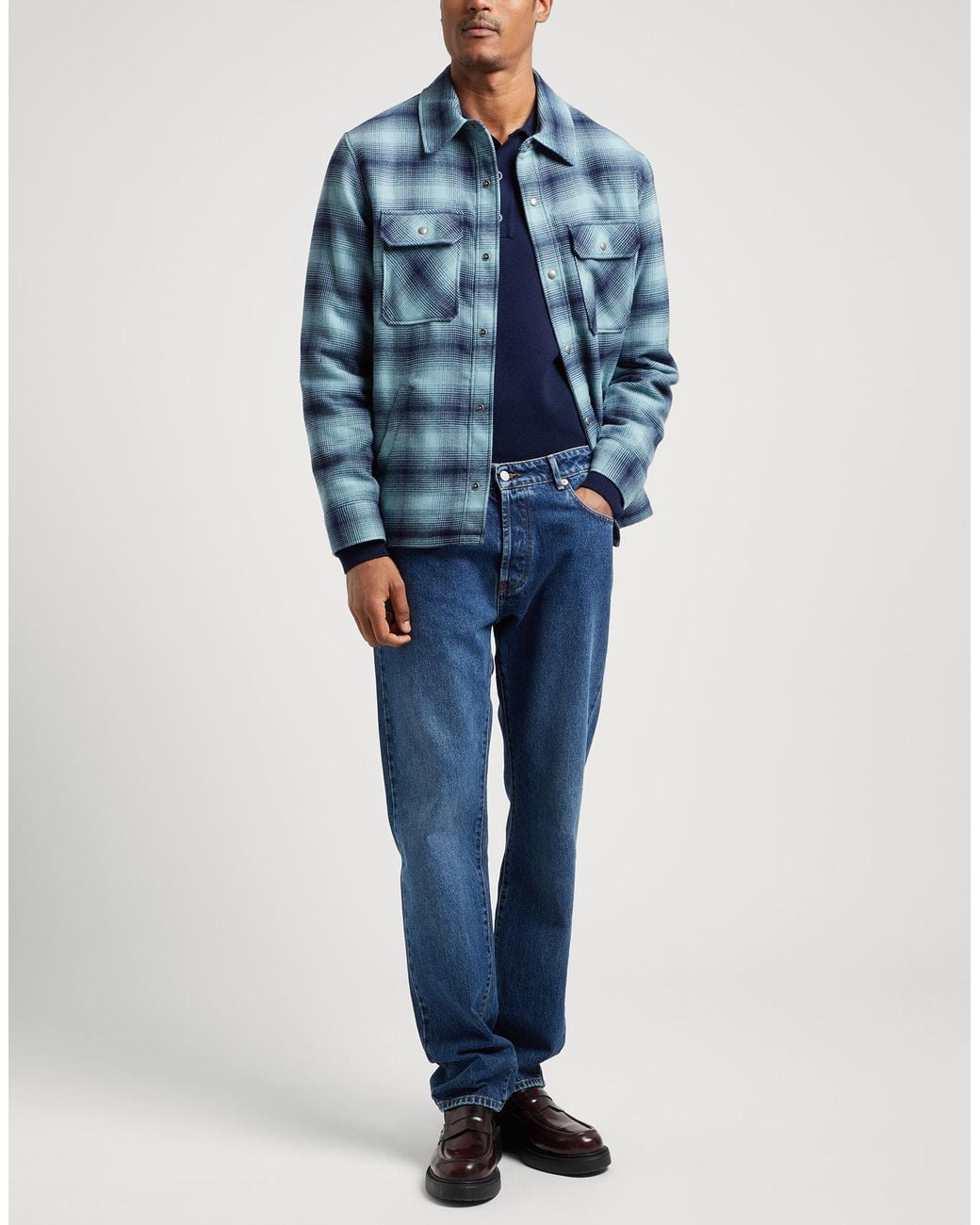 Sandro Blue Jacket for men