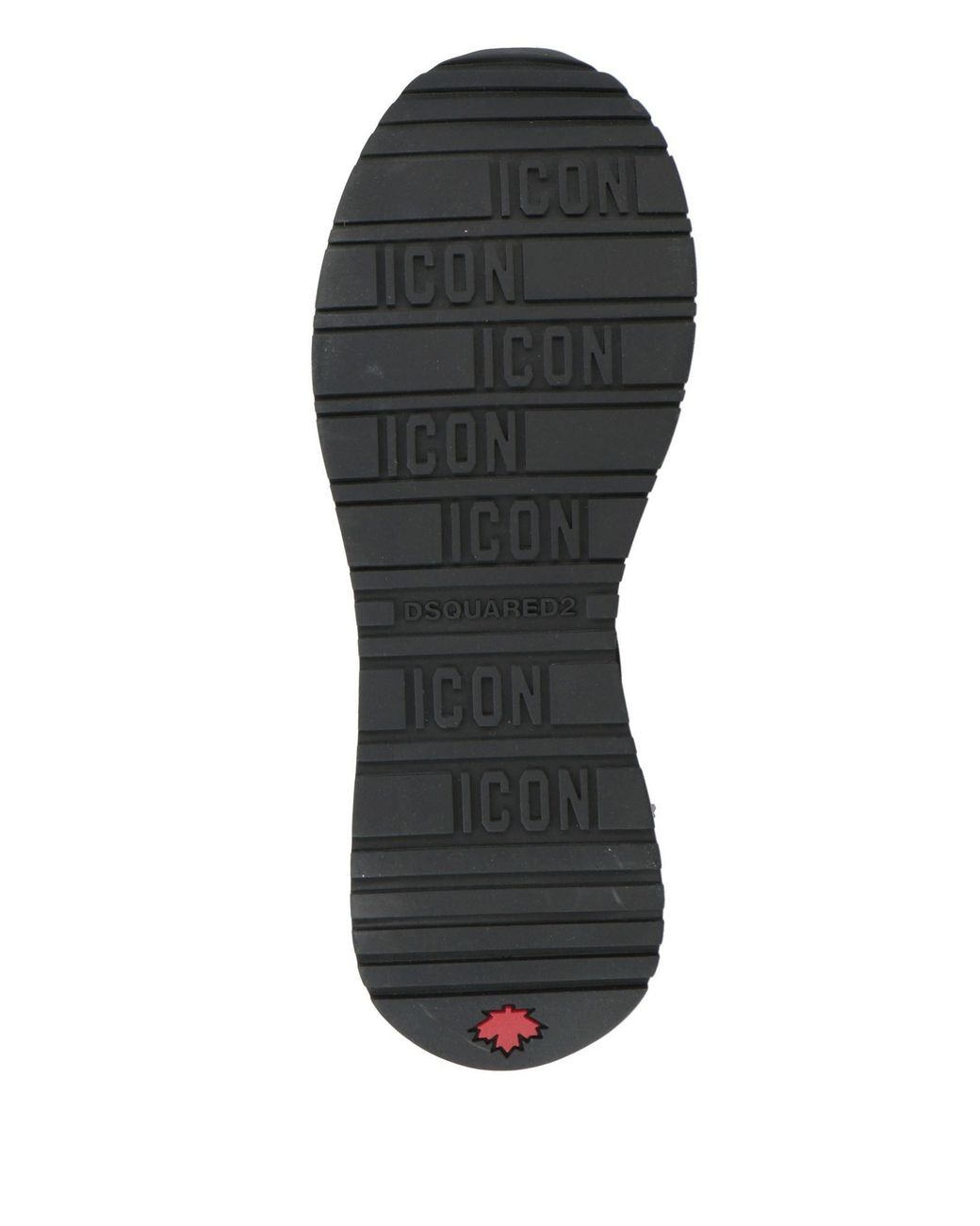 DSquared² Black Sneakers Nylon, Leather for men