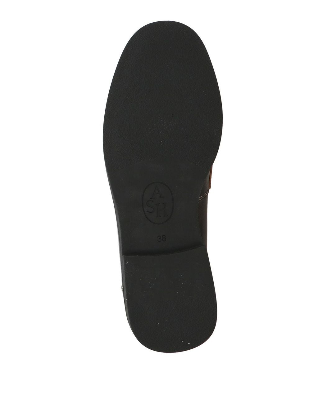 Ash Gray Dark Loafers Leather
