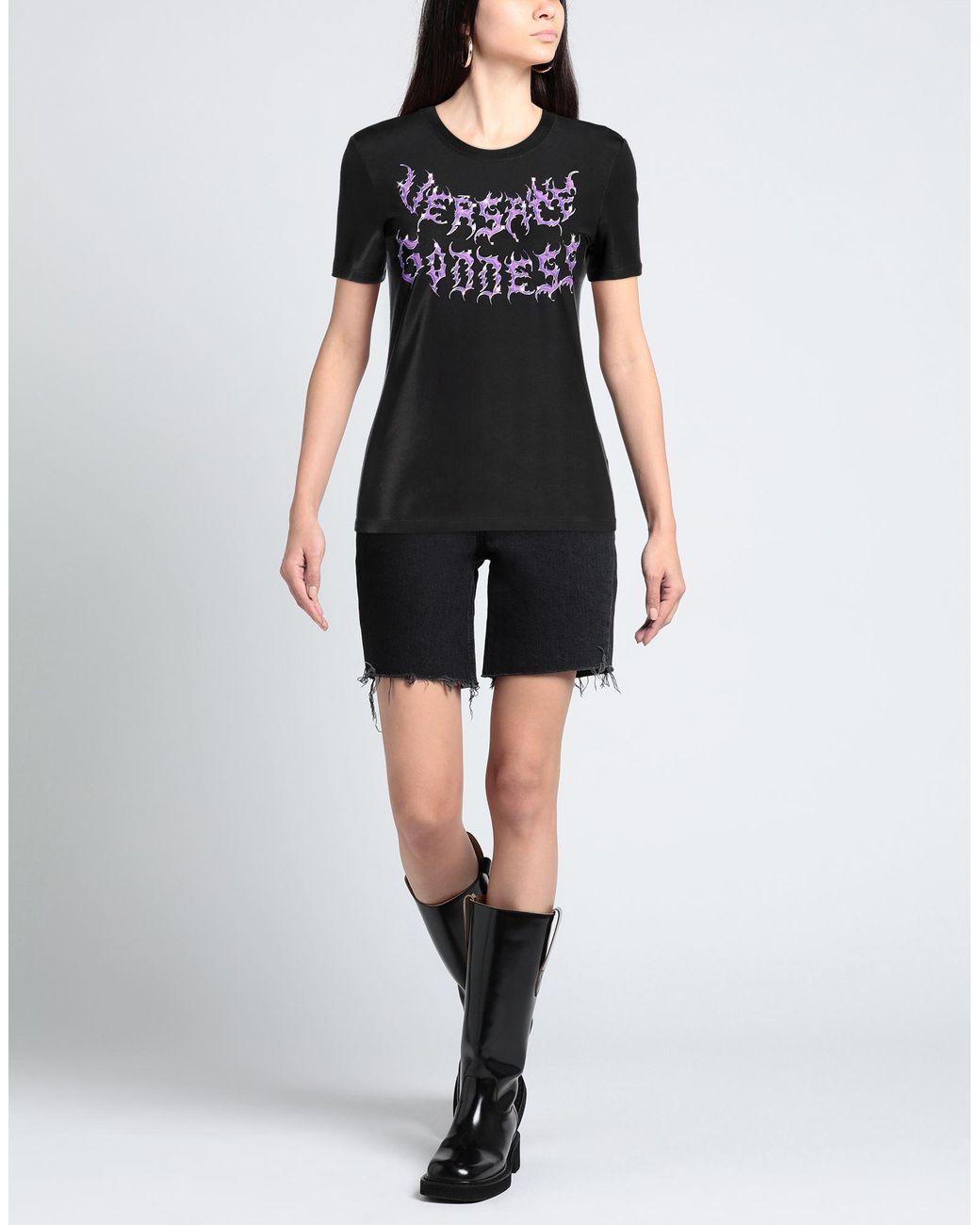 Camiseta Versace de color Black