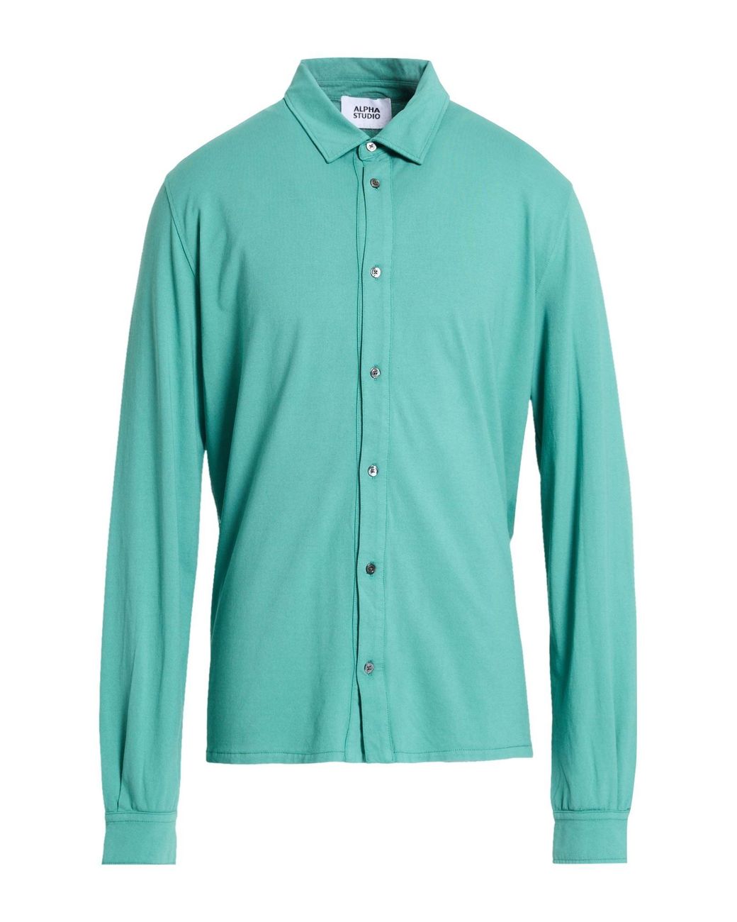 Camicia di Alpha Studio in Green da Uomo