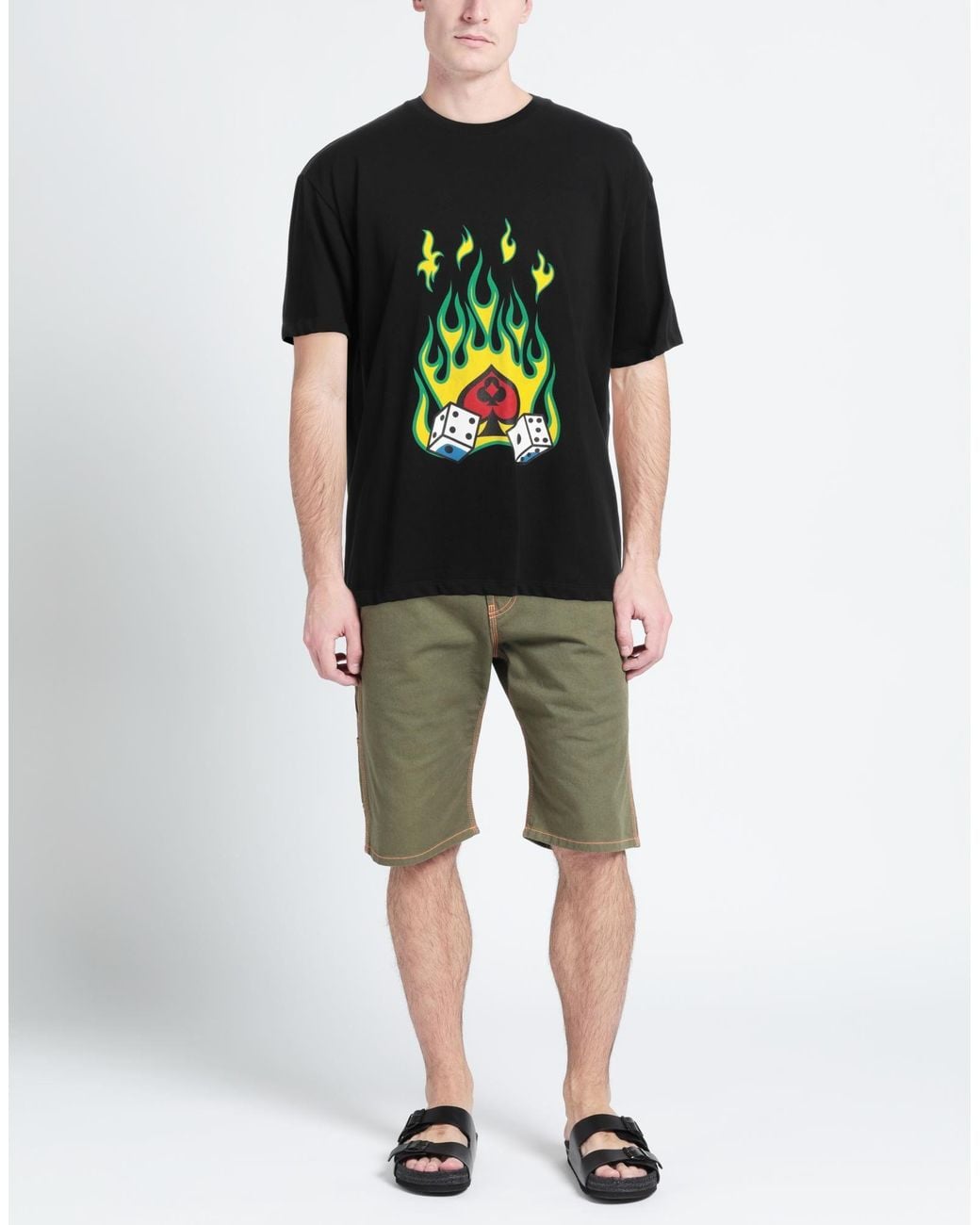 Just Don Black T-shirt for men