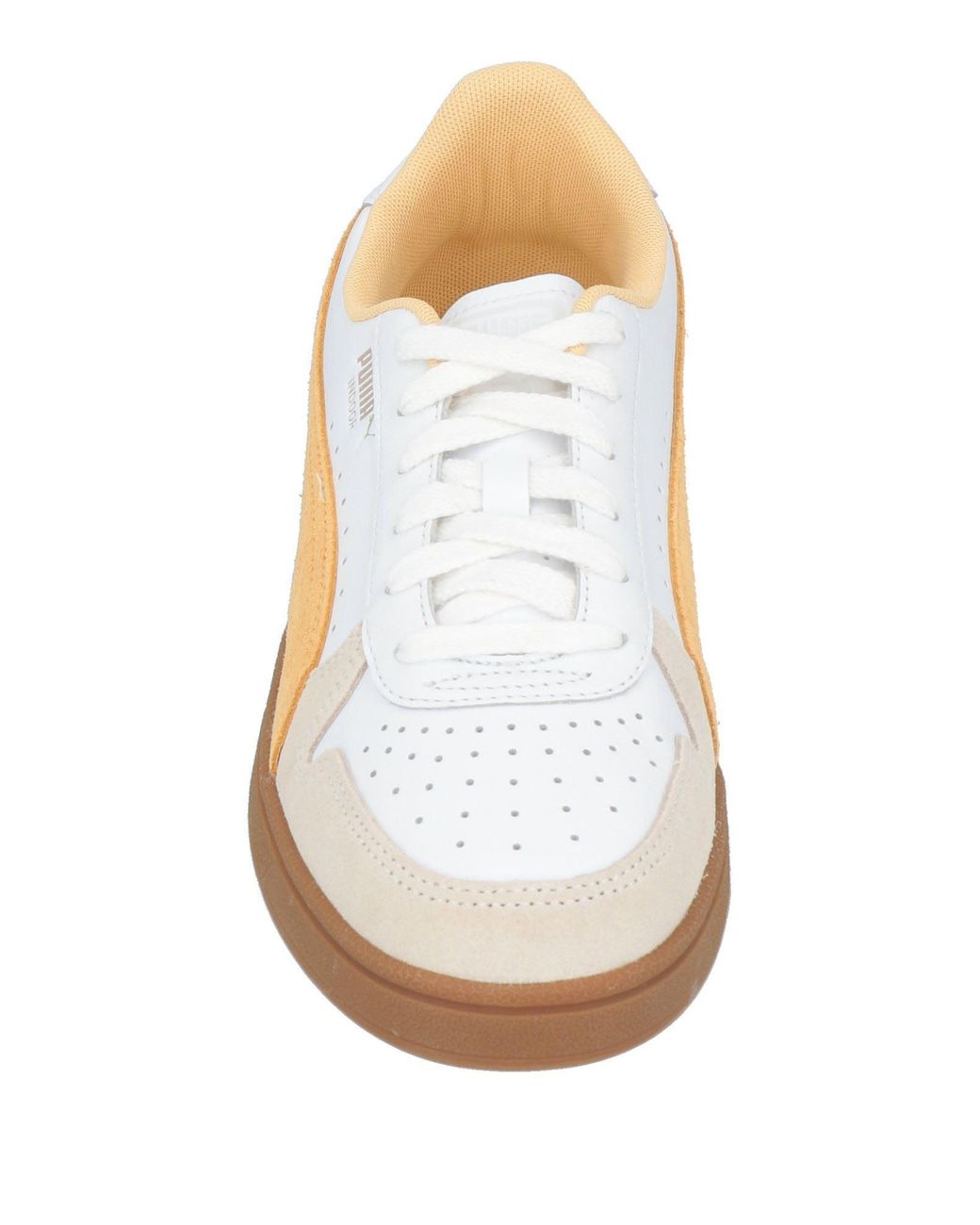 PUMA White Sneakers Leather