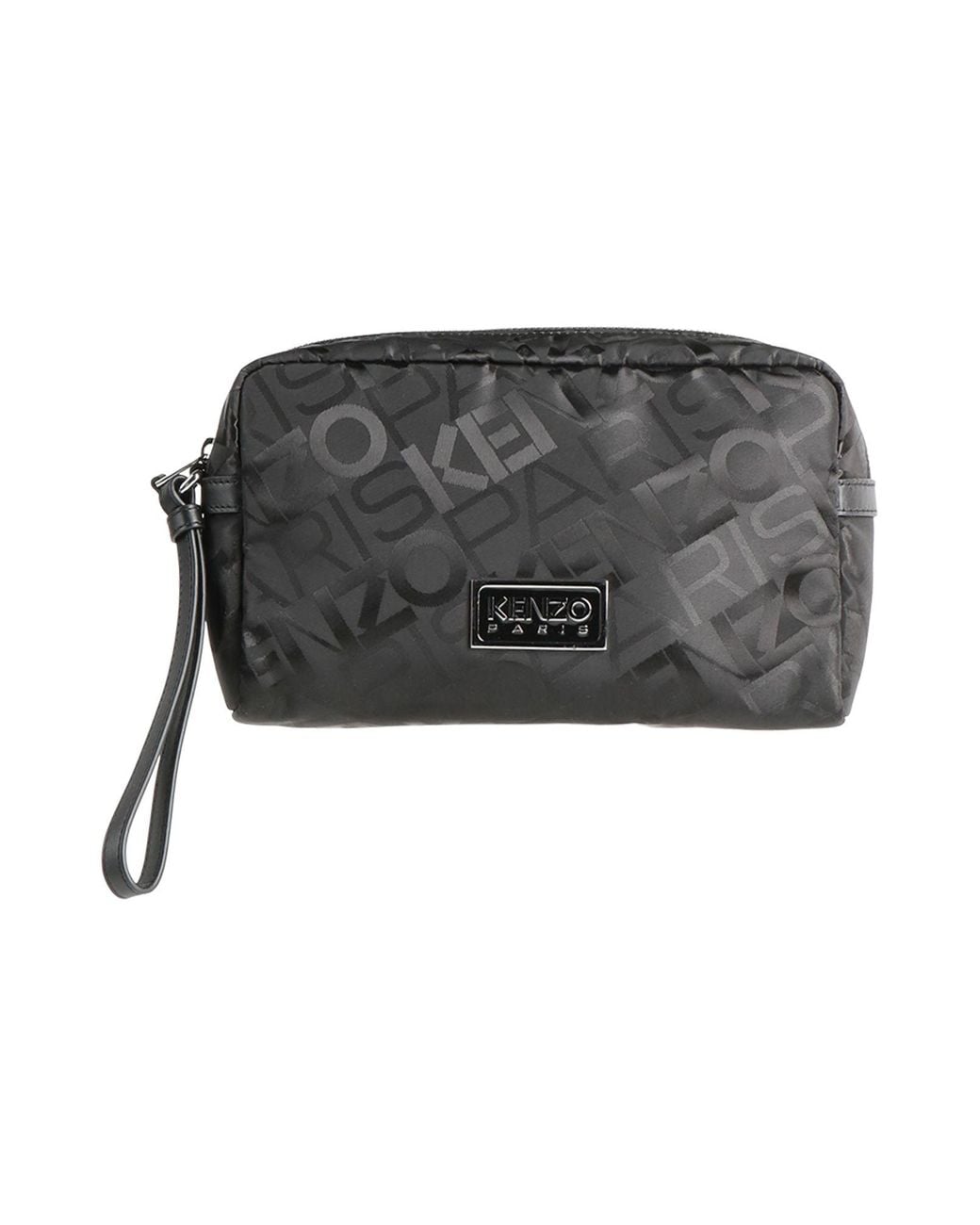 KENZO Black Clutch Polyester for men