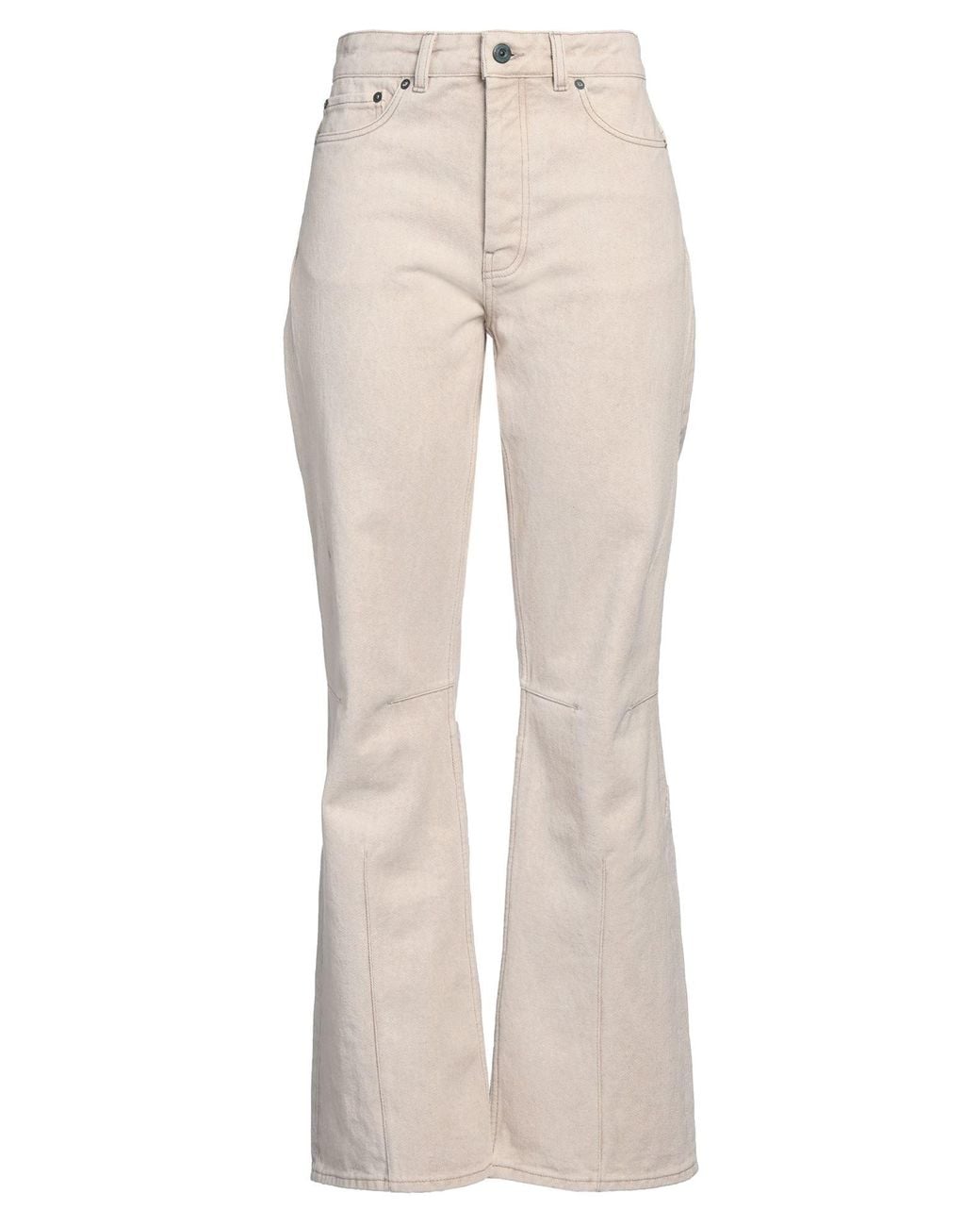 Our Legacy Natural Sand Jeans Cotton, Steel